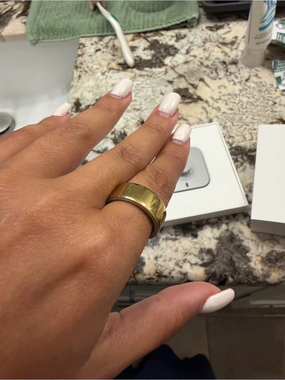 Gold used Oura Ring 4 size 6
